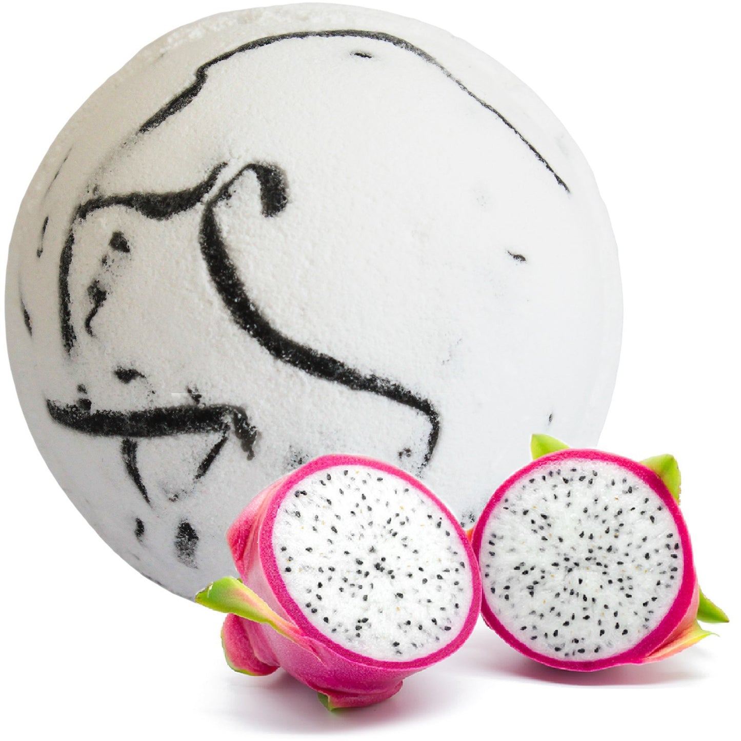 3 bombes de bain Tropical Paradise - Fruit du dragon