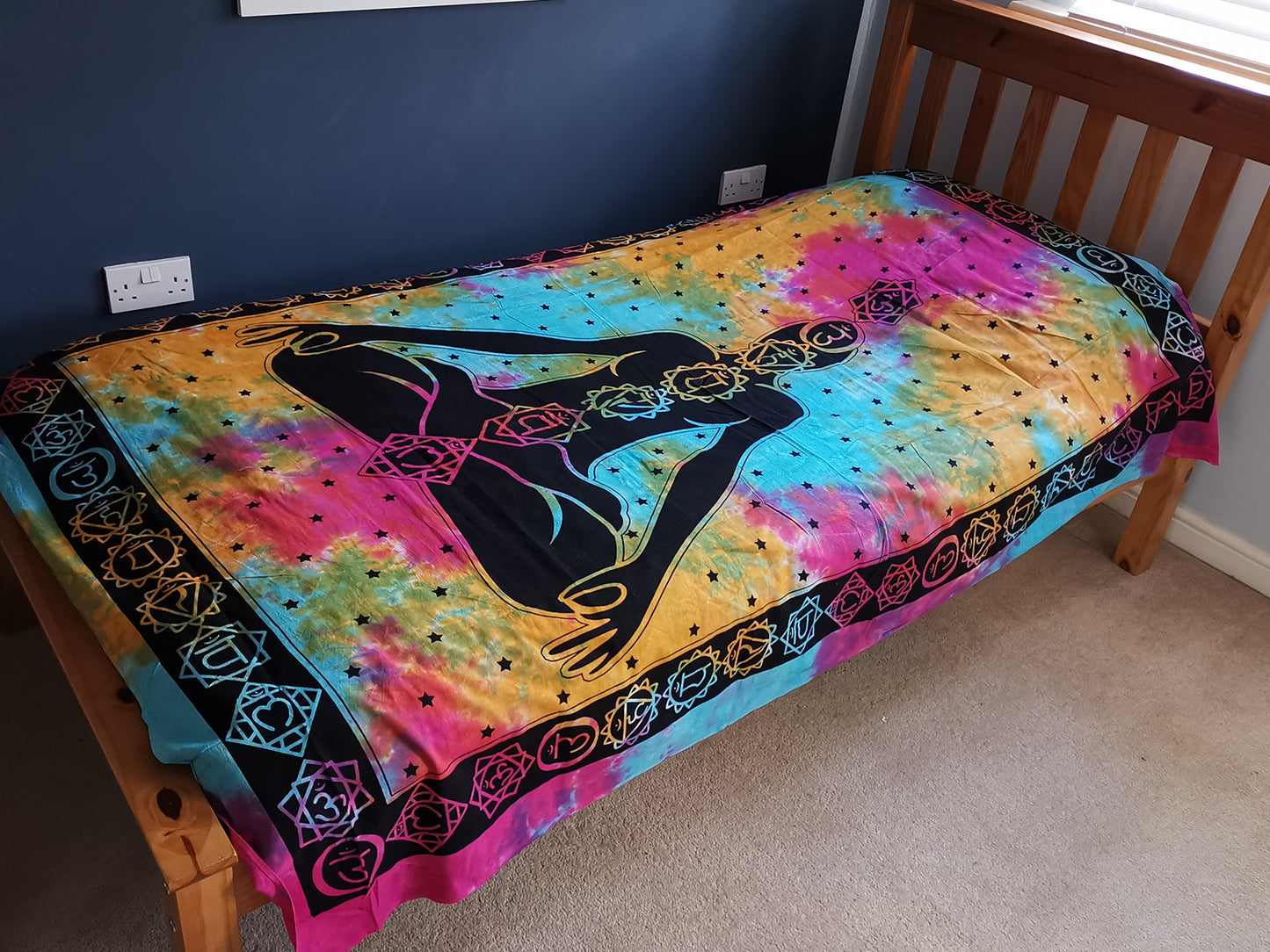 Couette simple en coton - Bouddha Chakra