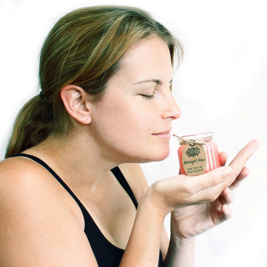 Bougie en pot de cire de soja - Concombre