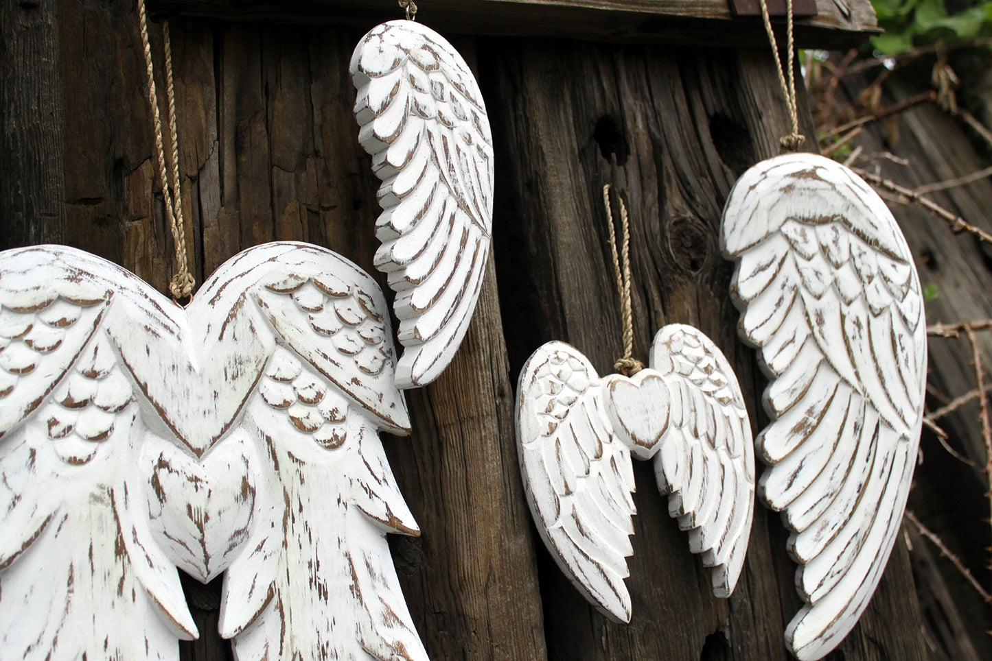 Aile d'ange faite à la main - 18 cm