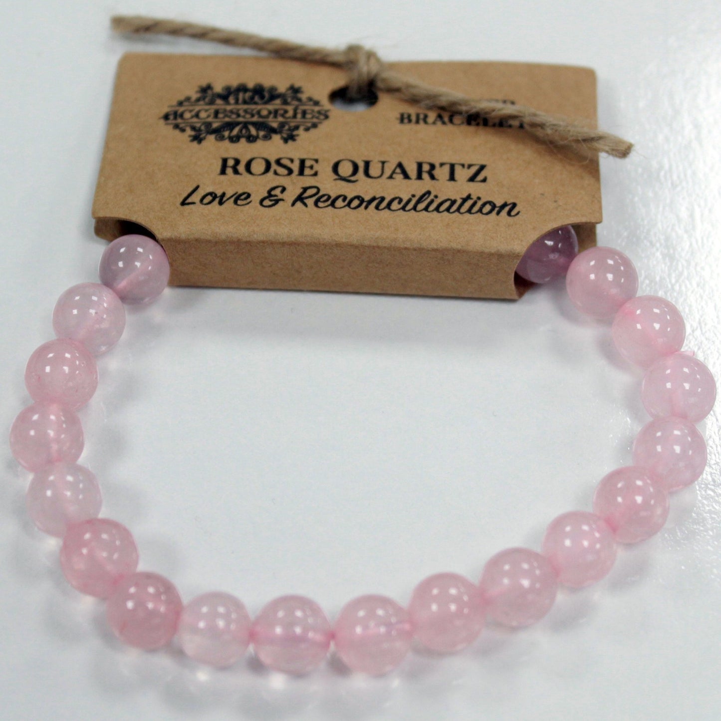 Bracelet énergétique - Quartz rose