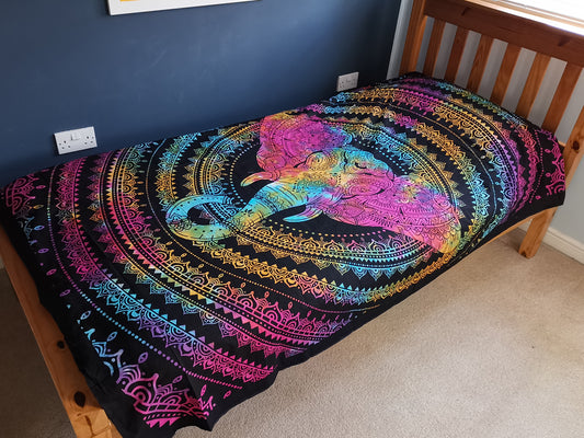 Couette simple en coton - Tête d'éléphant