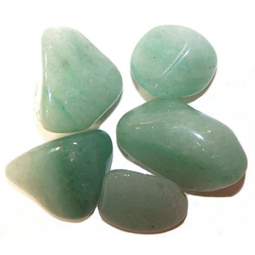 24 x L Pierres roulées - Aventurine transparente