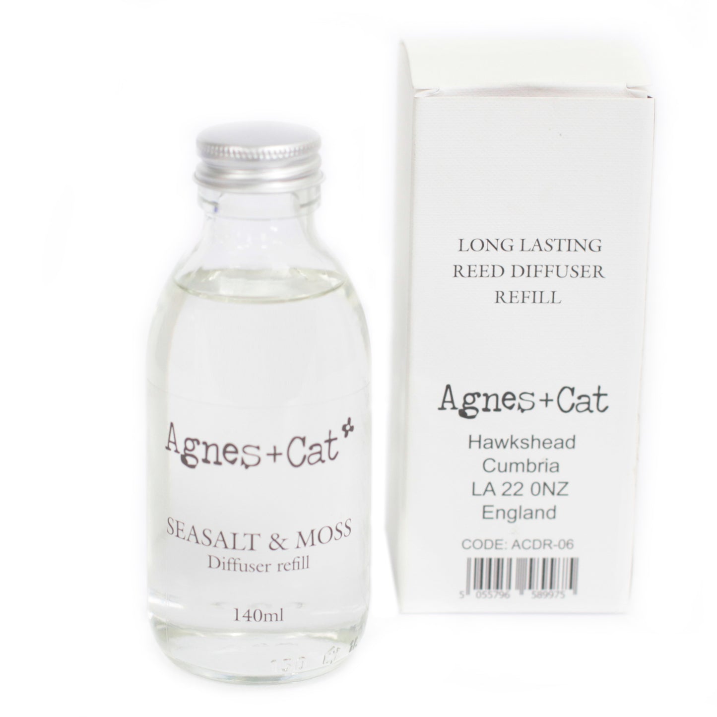 Recharge de désodorisant à bâtonnets 140 ml - Sel de mer et mousse