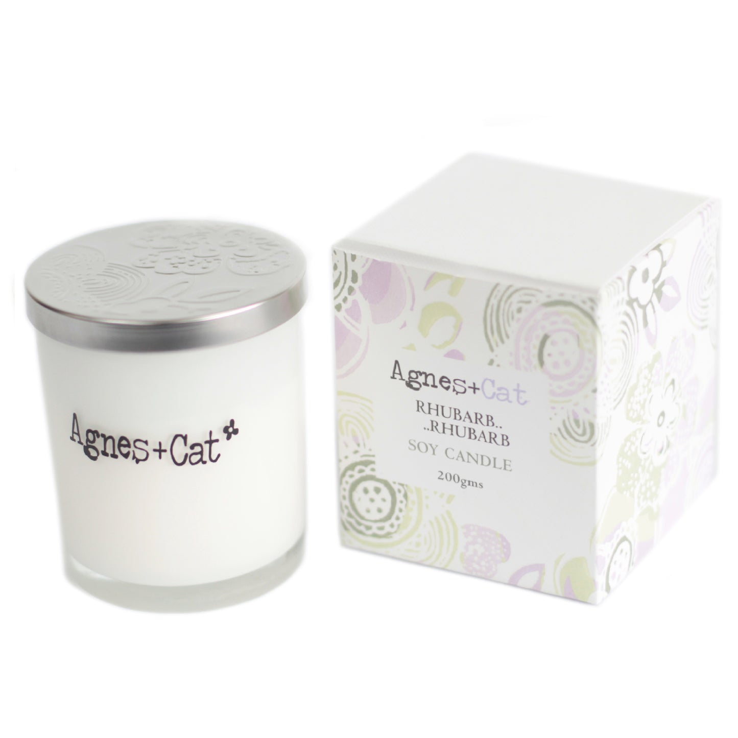 Bougie votive - Rhubarbe Rhubarbe