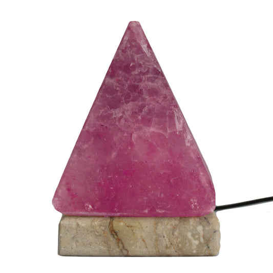 Lampe de sel naturelle USB de qualité - 9 cm (multicolore)