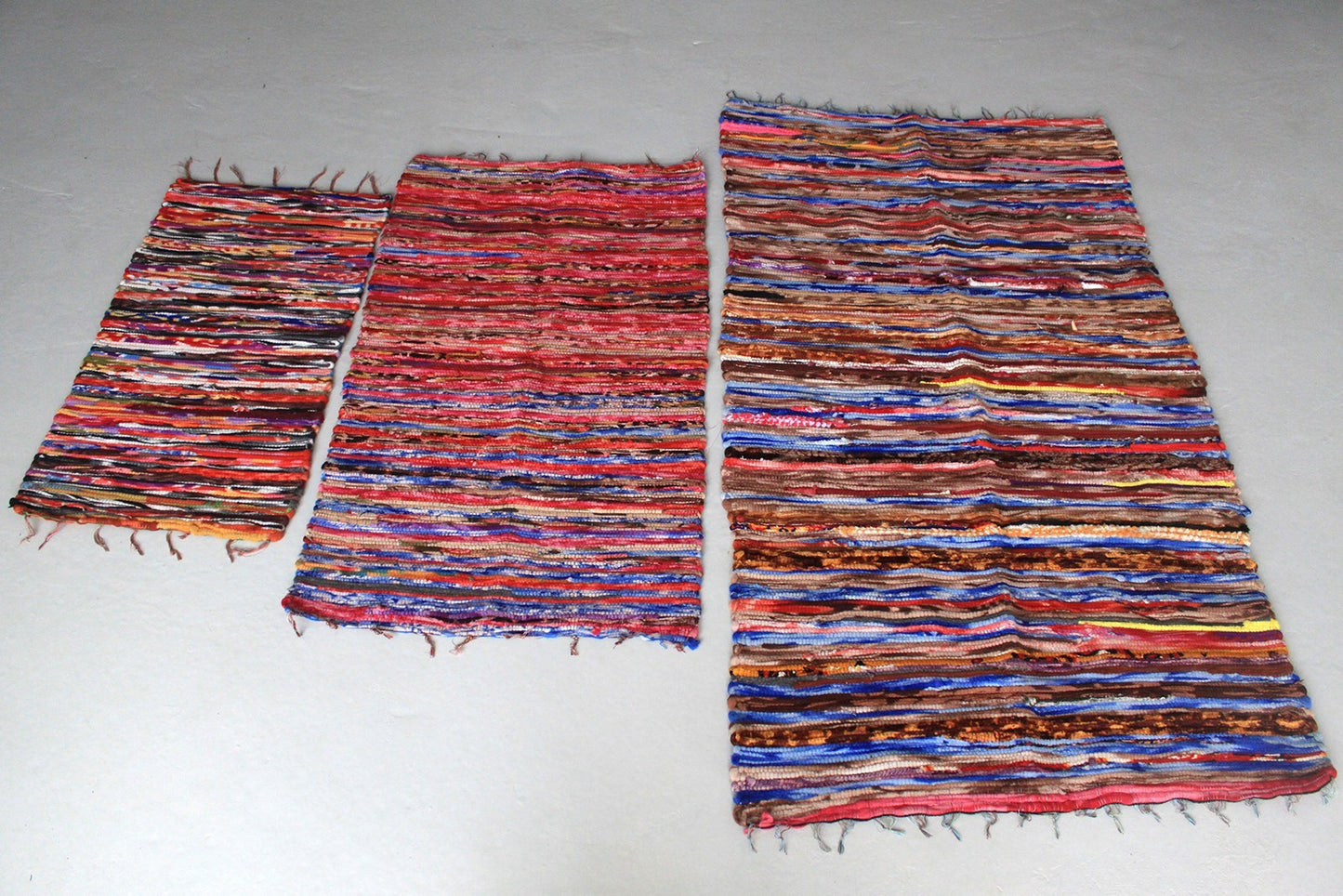 Grand tapis en chiffon - 105x185cm