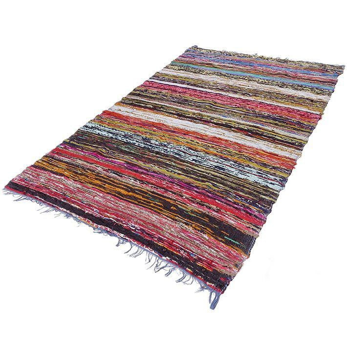 Tapis en chiffon moyen - 128x75cm