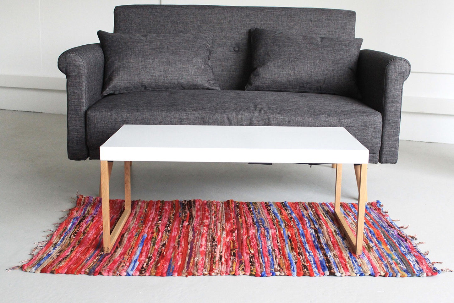 Tapis en chiffon moyen - 128x75cm