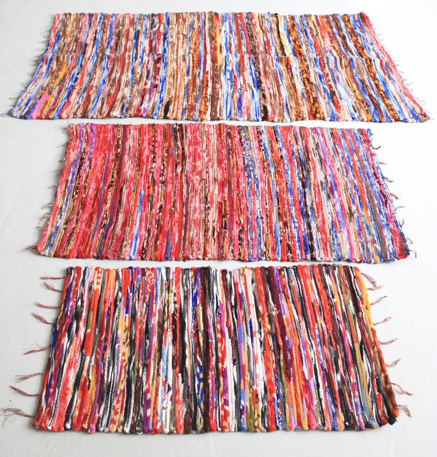 Tapis en chiffon moyen - 128x75cm