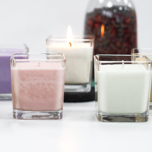 Bougies de soja sans étiquette - Poudre pour bébé