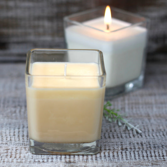 Bougies de soja sans étiquette - Pamplemousse et gingembre