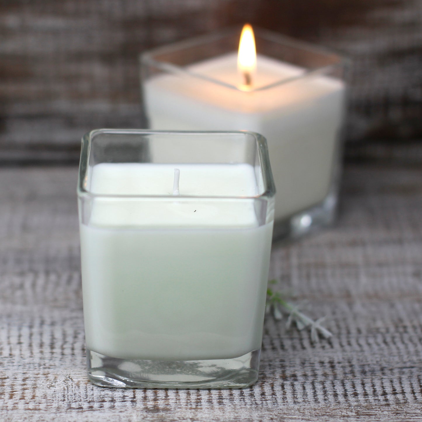 Bougies de soja sans étiquette - Lily &amp; Jasmine