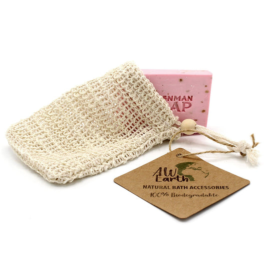 Sac à savon naturel - Jute lavé