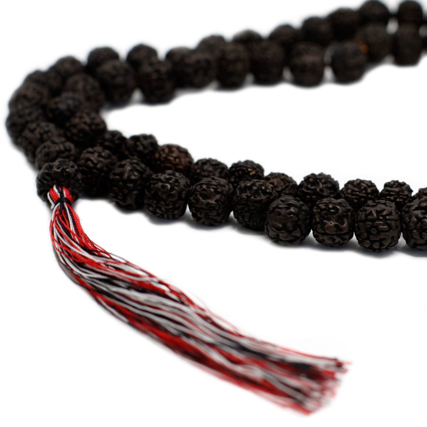 108 Rudraksha Japa Mala - Foncé