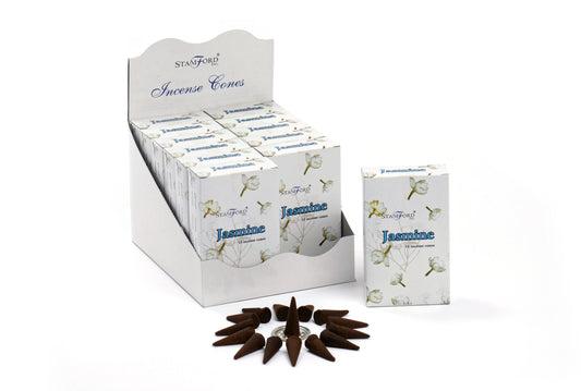 Cônes d'encens au jasmin