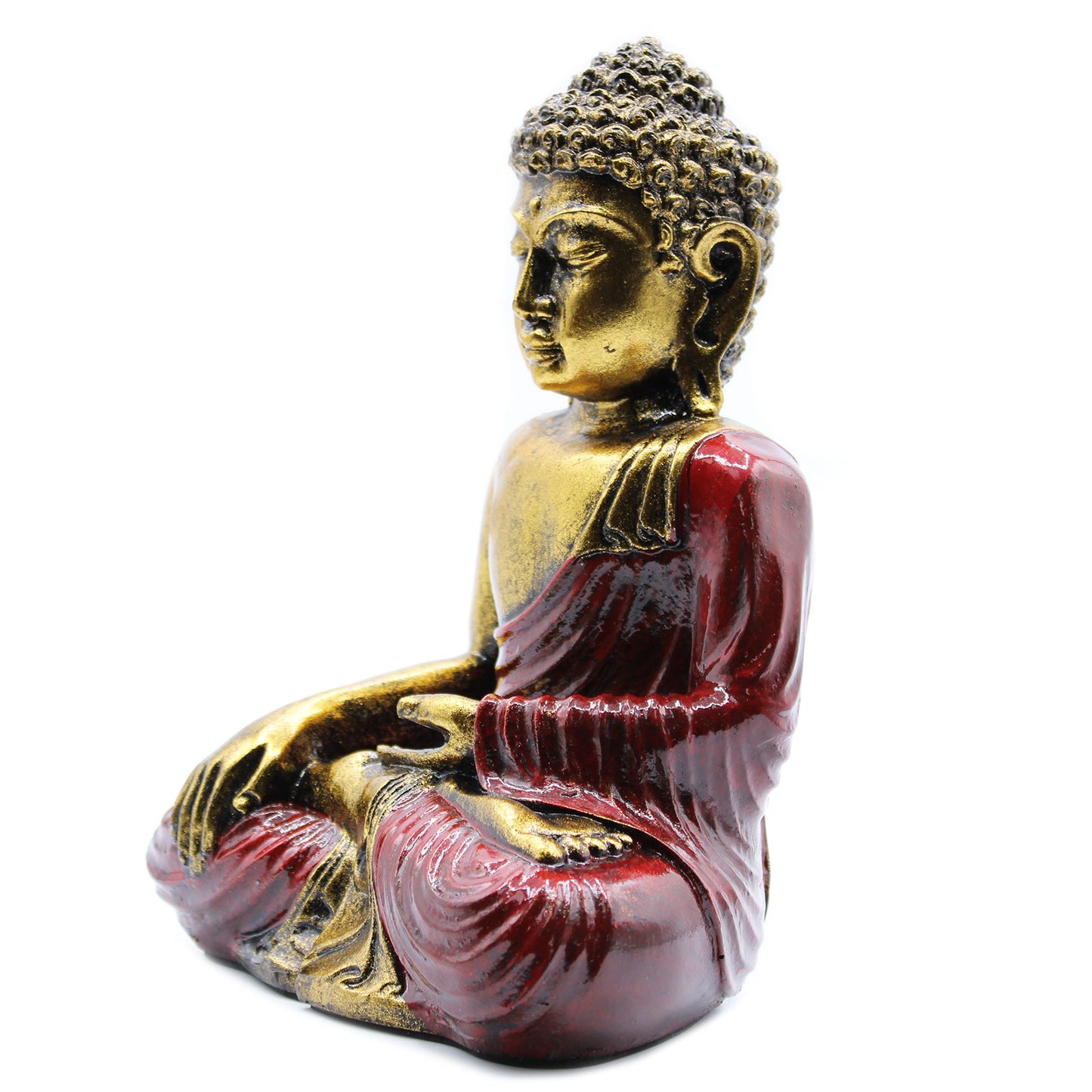 Bouddha rouge et or - Lrg