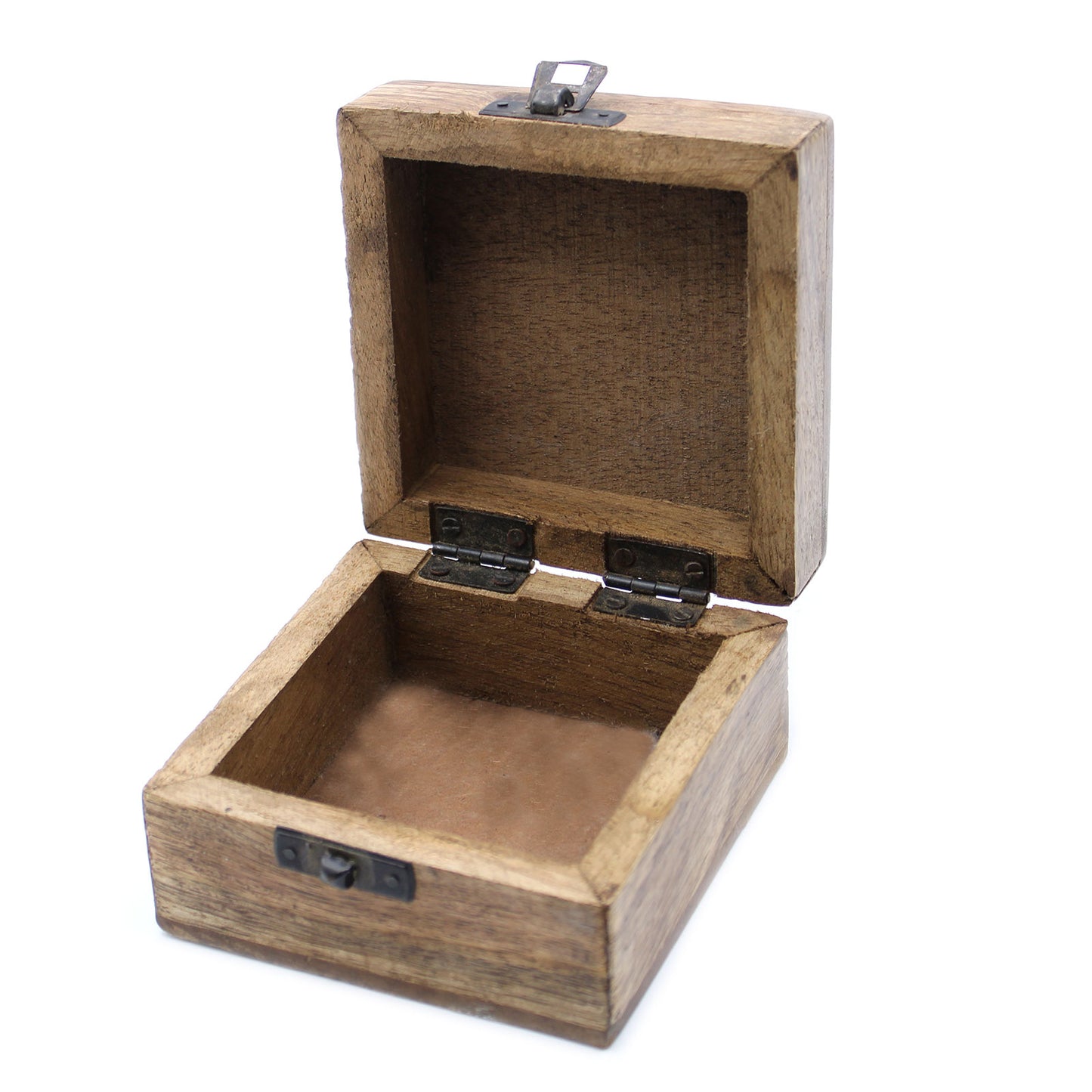 Boîte en bois blanche - Boîte à pilules de style slave 4x4