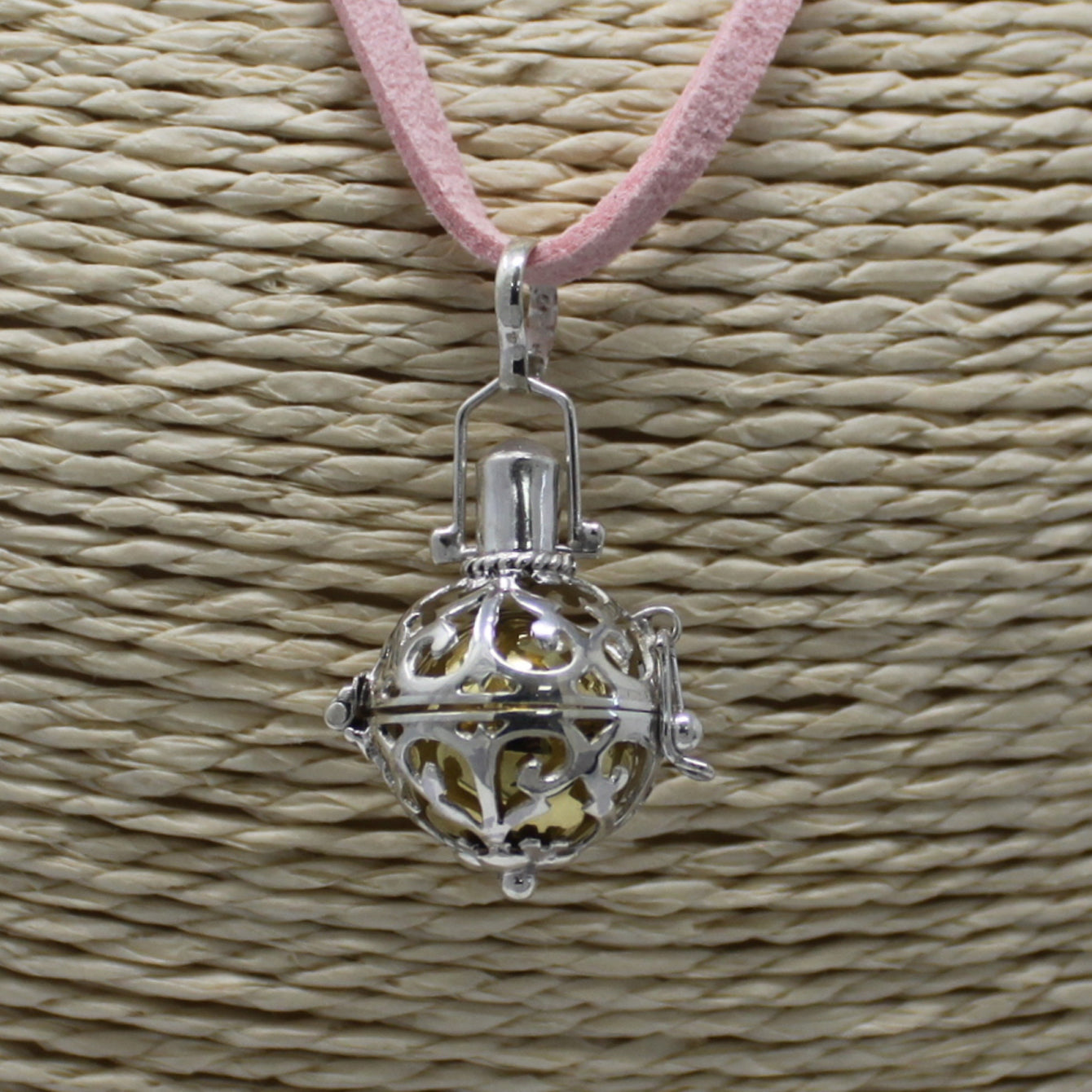 Cloche d'ange en argent - Gardien - 16 mm
