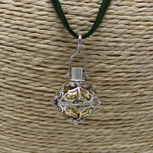 Cloche d'argent Ange - Romance - 18 mm