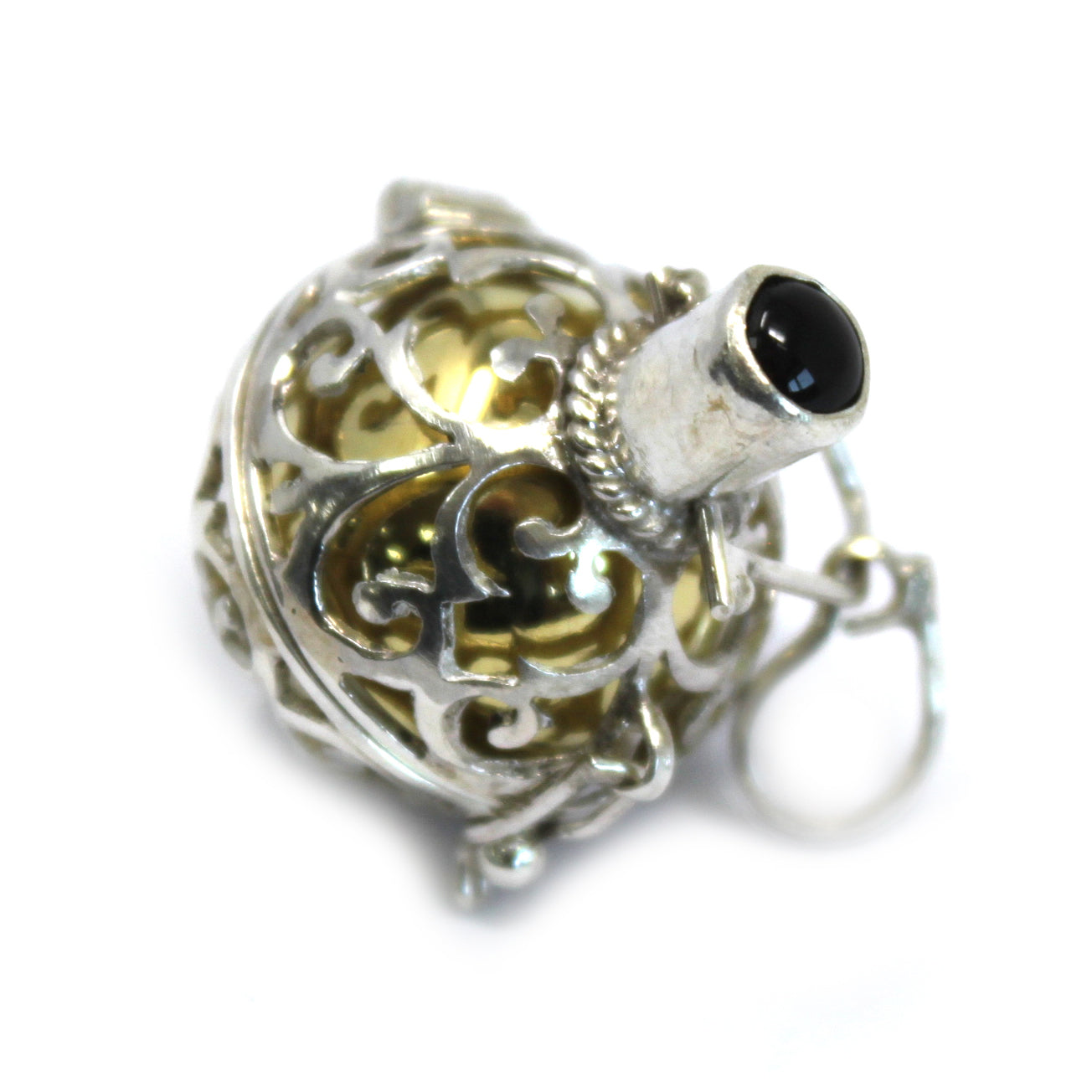 Cloche d'ange argentée - Nuit - 18 mm
