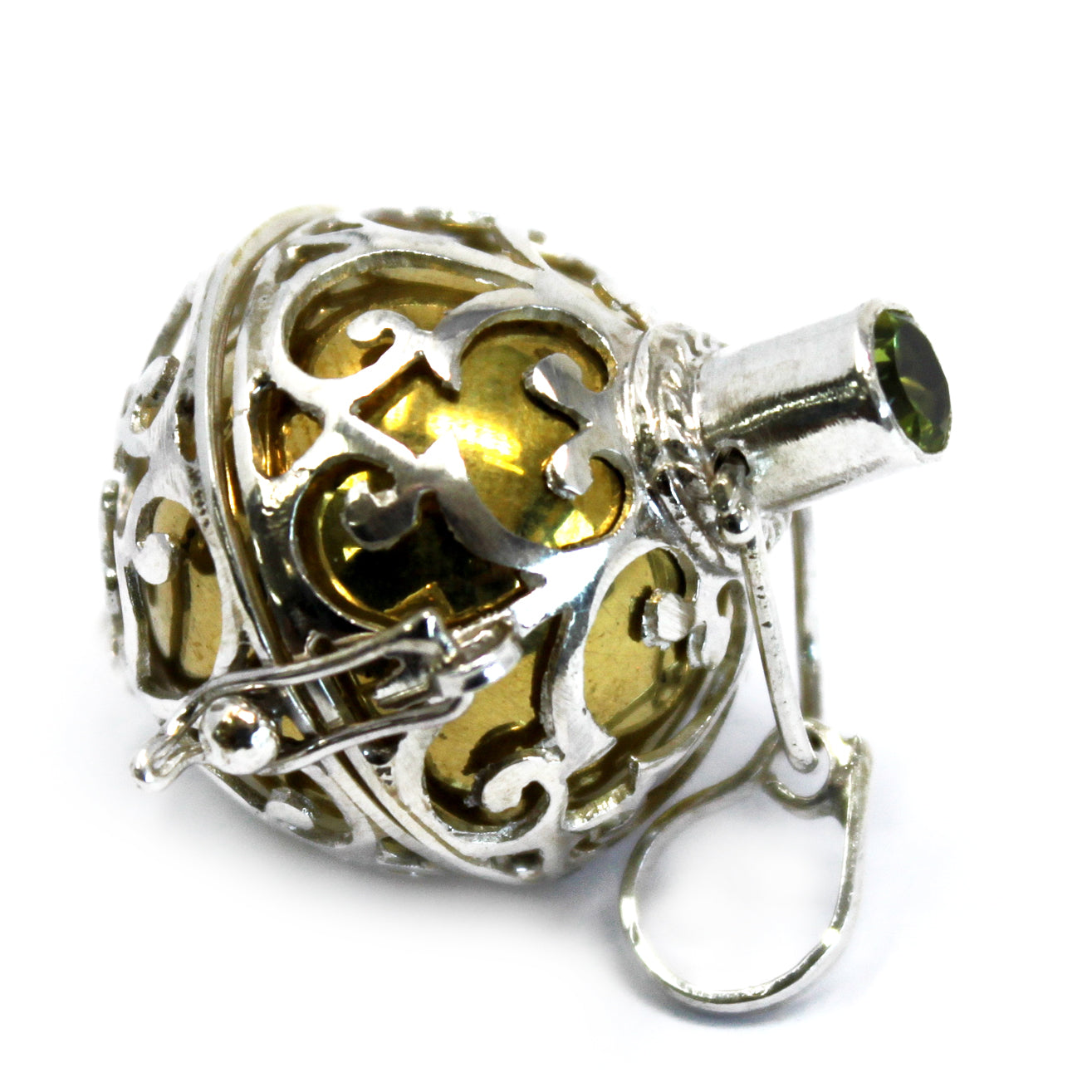 Cloche d'ange en argent - Guérison - 23 mm