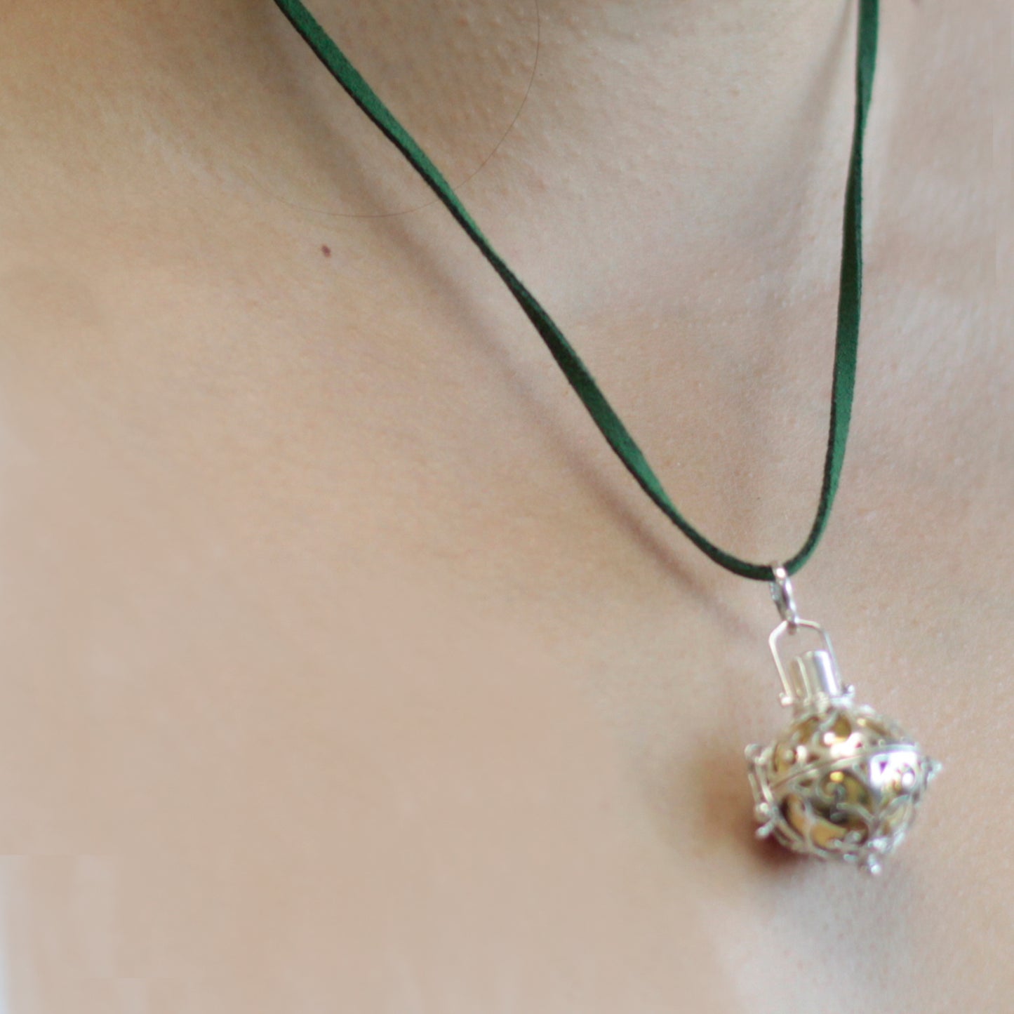 Cloche d'ange en argent - Guérison - 23 mm