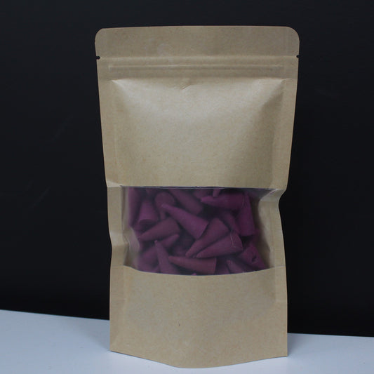 10 x Sacs Kraft avec fenêtre 12x20 cm
