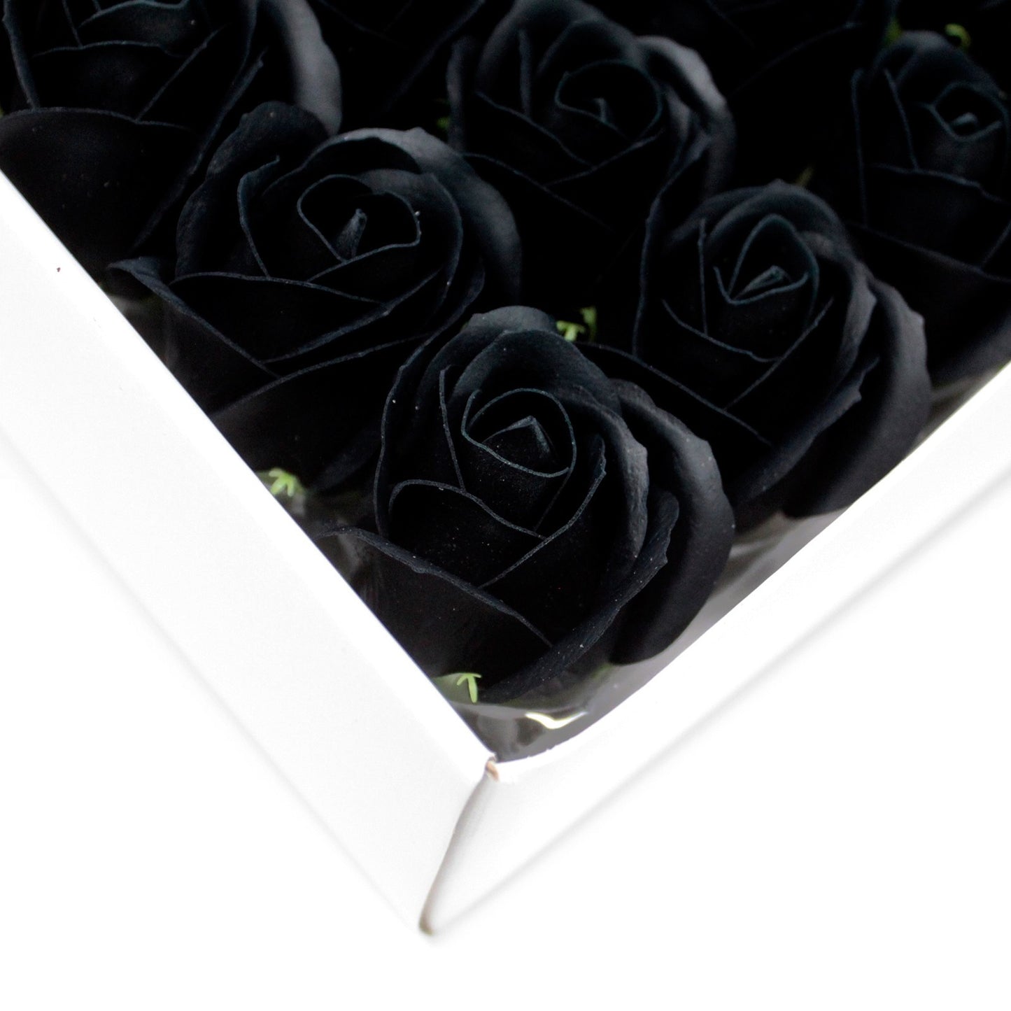 Fleur artisanale déco moyenne - Noir