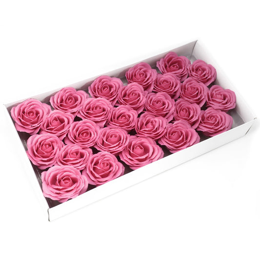Grande fleur décorative artisanale - Rose