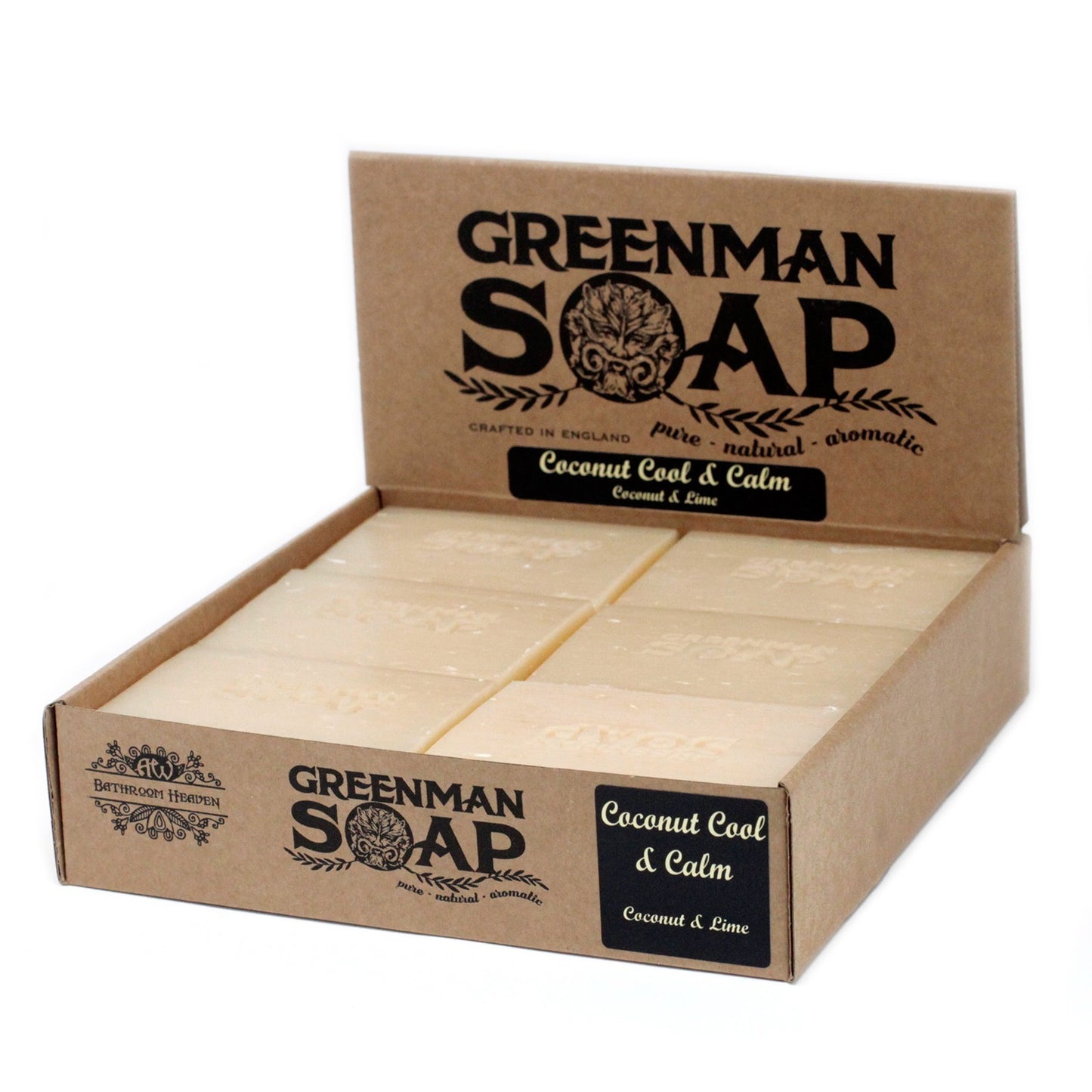 Savon Greenman 100 g - Noix de coco fraîche et apaisante