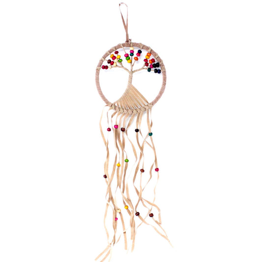 Attrape-rêves Arbre de vie - 12 cm (assorti)