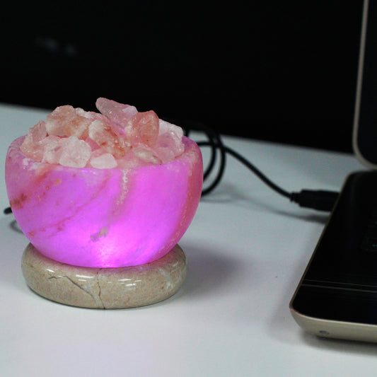 Lampe de sel USB - Brasero
