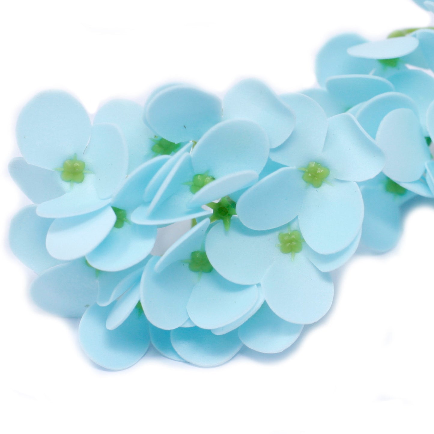 Fleurs de savon artisanales - Jacinthe - Bleu bébé