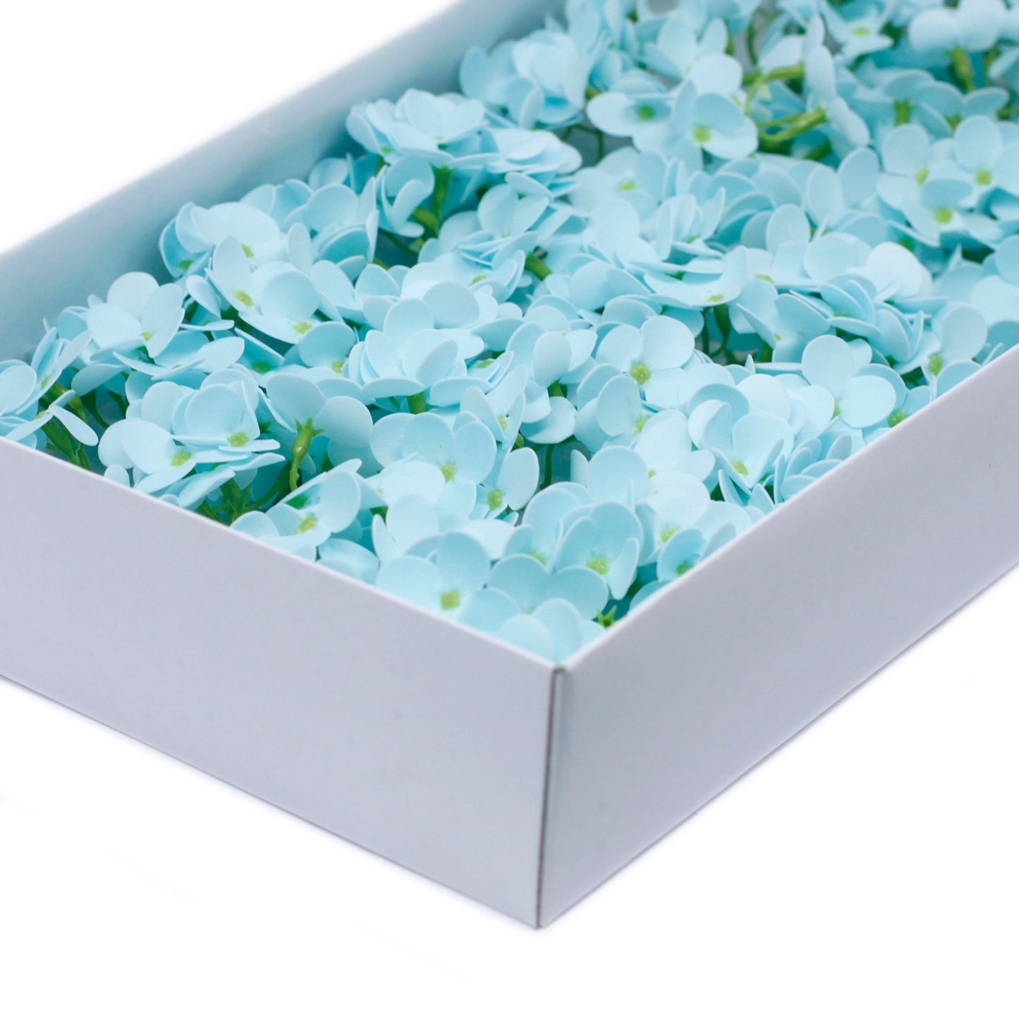 Fleurs de savon artisanales - Jacinthe - Bleu bébé