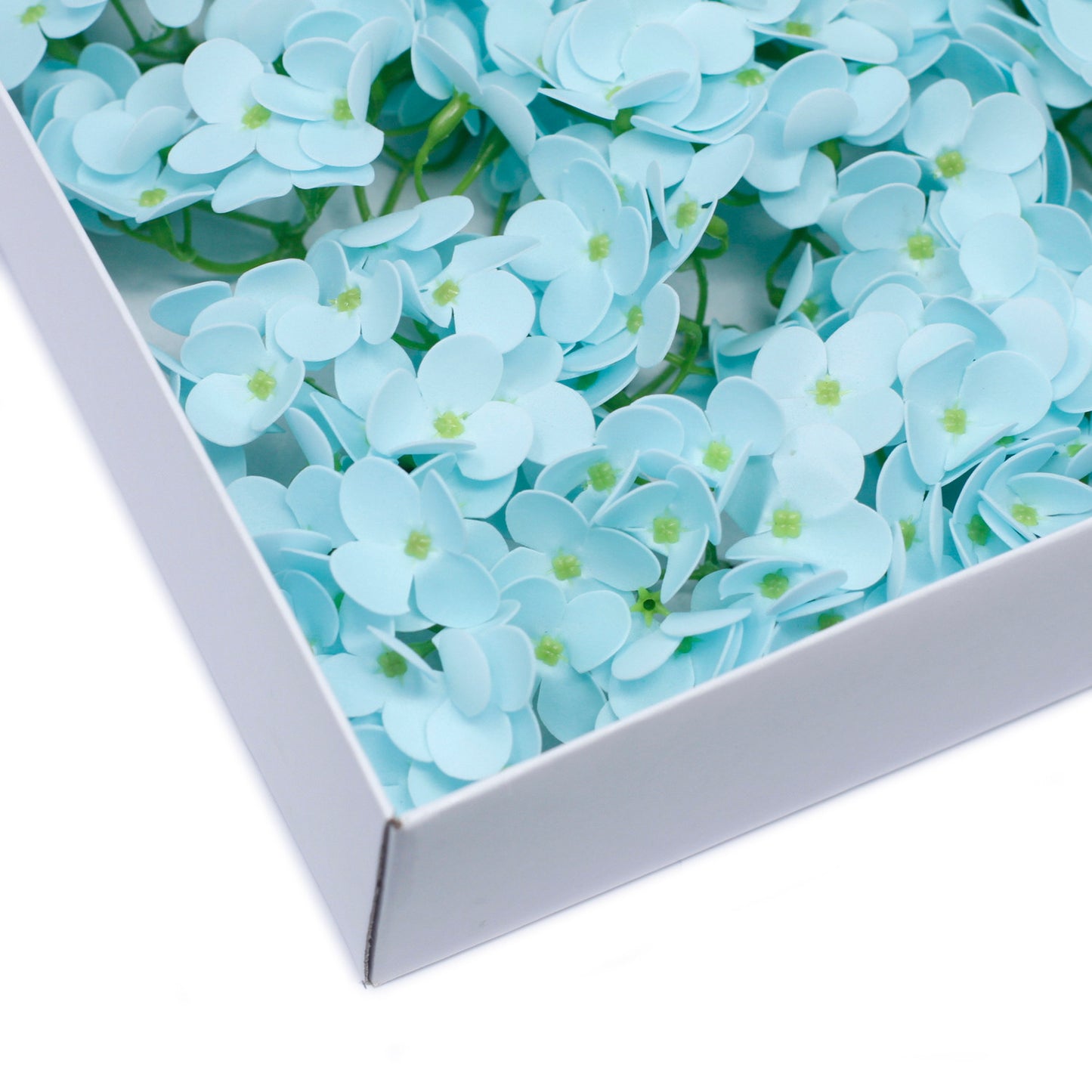 Fleurs de savon artisanales - Jacinthe - Bleu bébé