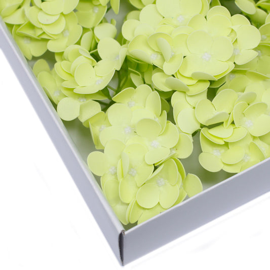 Fleurs de savon artisanales - Jacinthe - vert