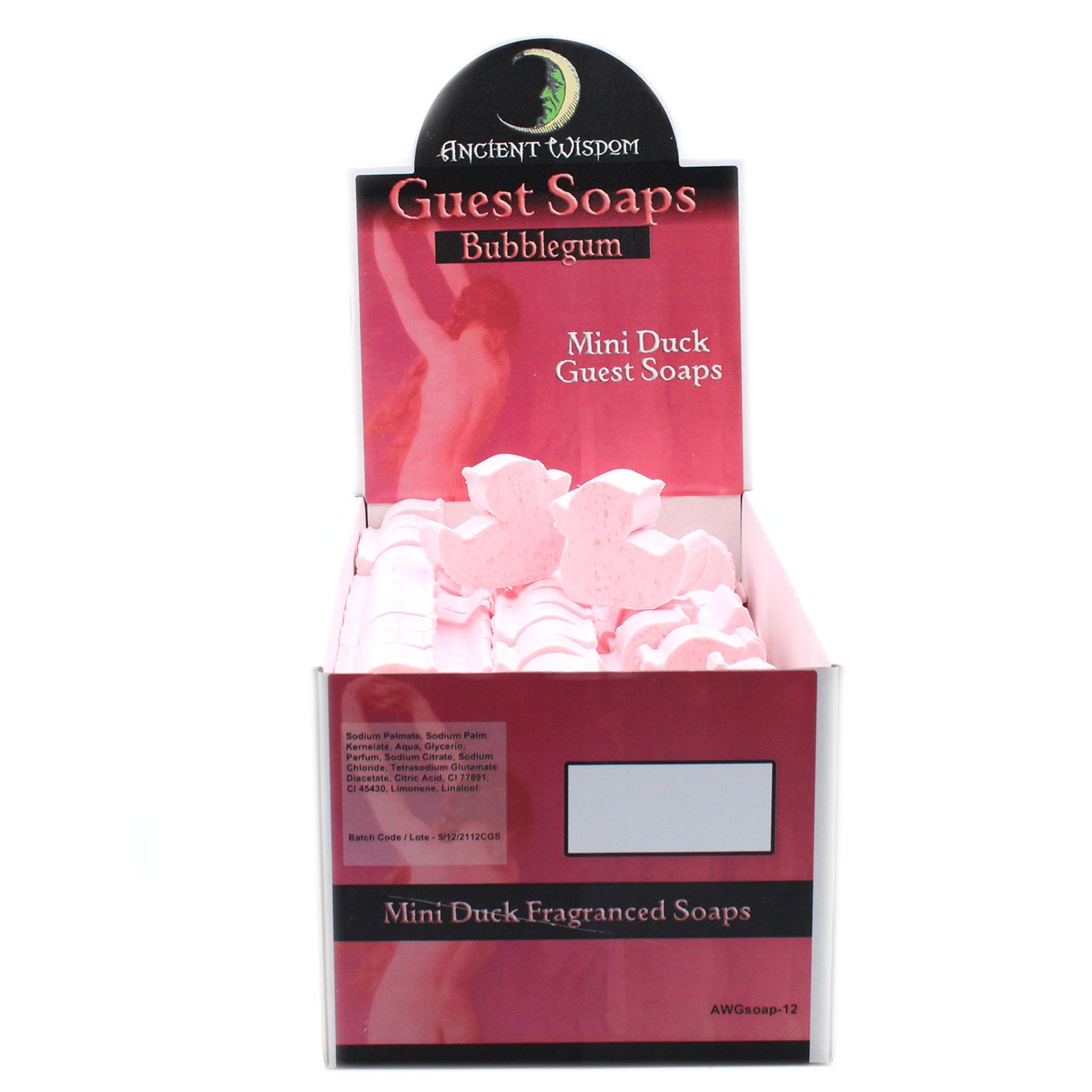 10 savons invités Pink Duck - Bubble Gum