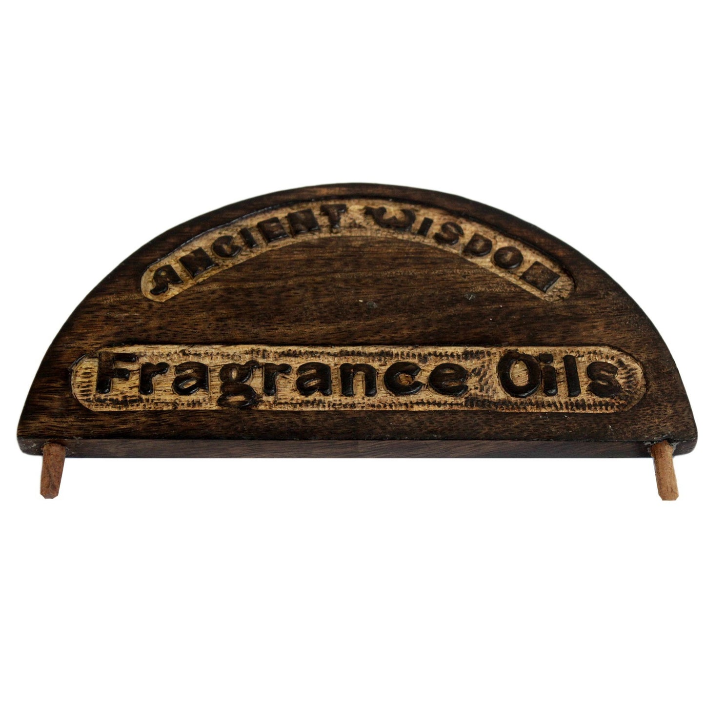 Présentoir en bois pour huiles essentielles et parfums