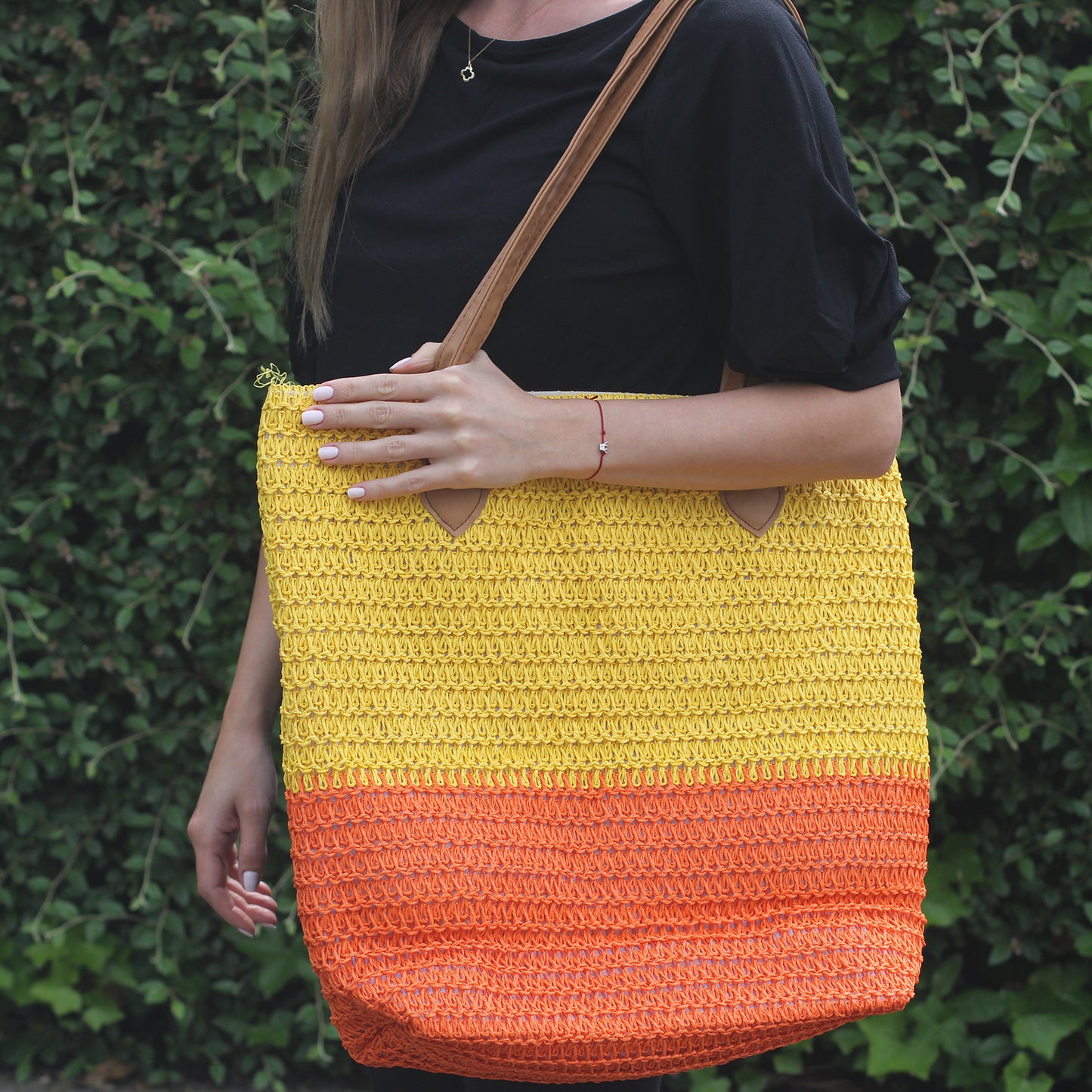 Sacs Retour au Bazar - Jaune et Orange