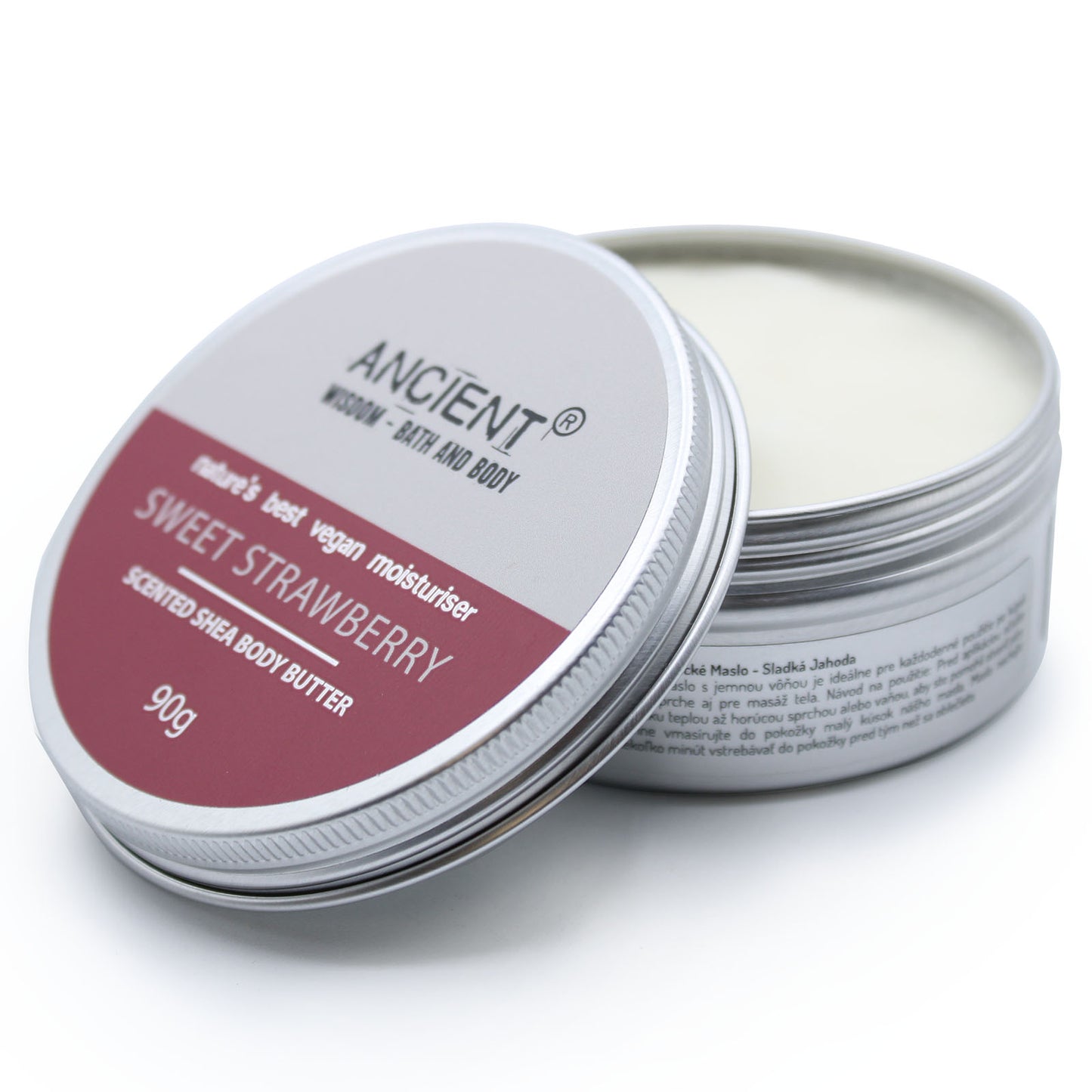 Beurre corporel parfumé au karité 90 g - Fraise