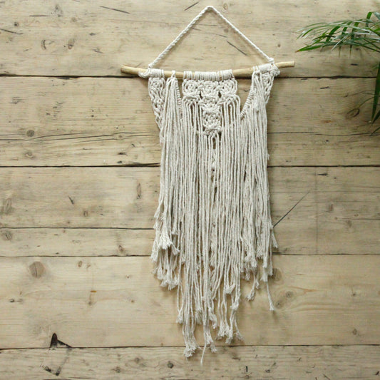 Tapisserie en macramé - Bénédiction de mariage
