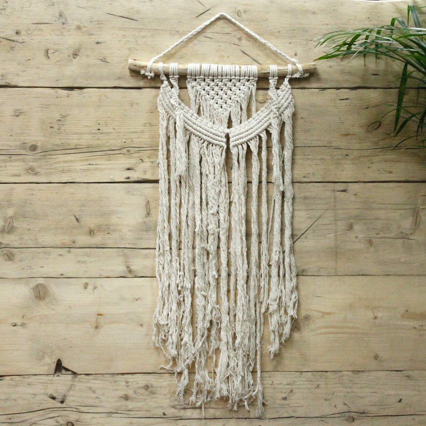Tapisserie en macramé - Force de la nature
