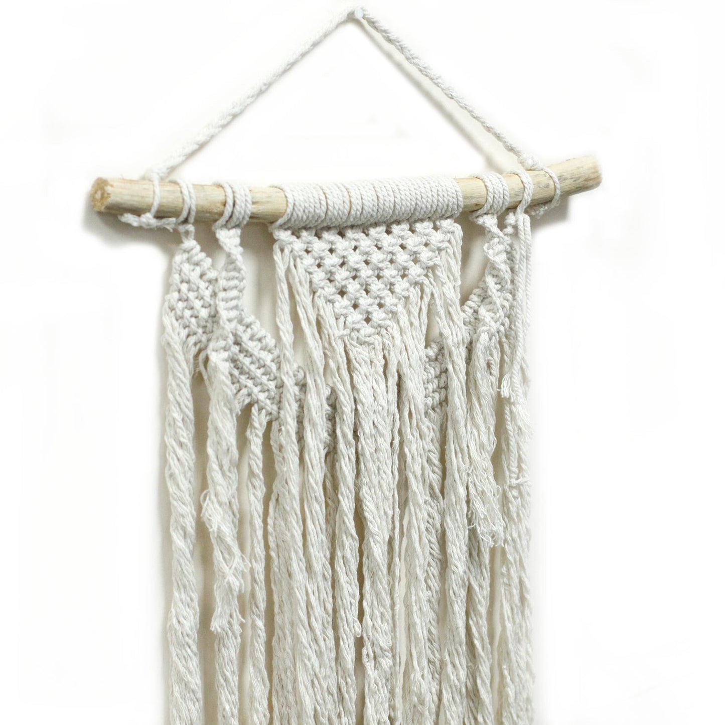 Tapisserie en macramé - Force de la nature