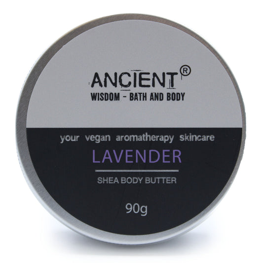 Beurre corporel aromathérapie au beurre de karité 90 g - Lavande