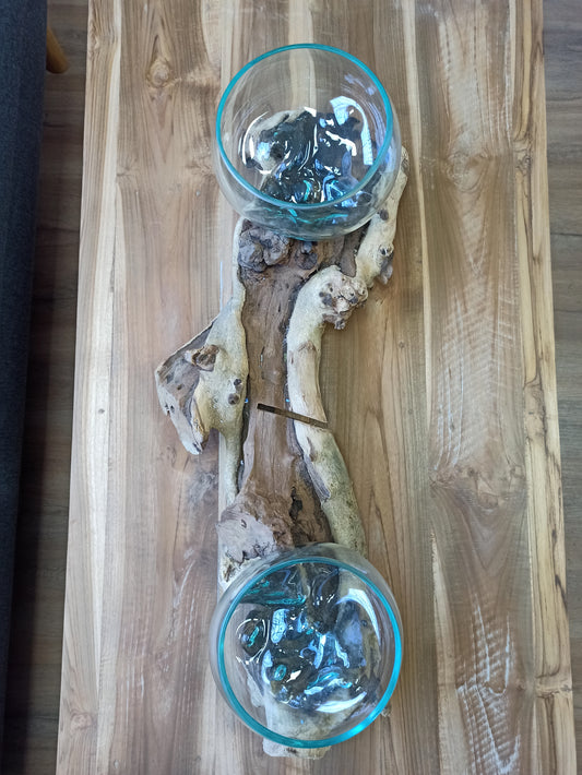 Verre extra-large à double paroi - 70 cm