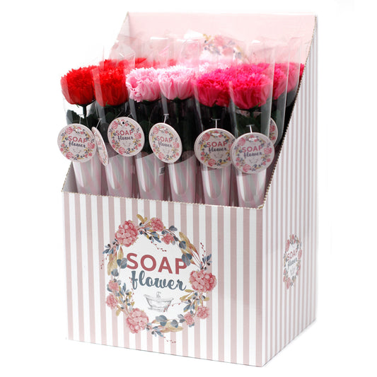 Fleur de savon - Petit œillet (couleurs assorties)