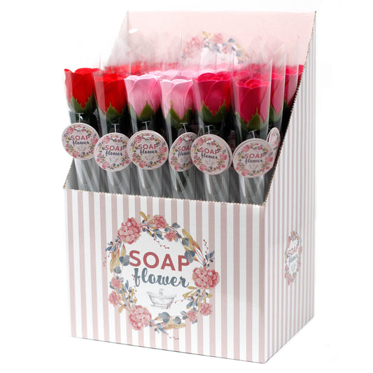 Fleur de savon - Petites roses (couleurs assorties)