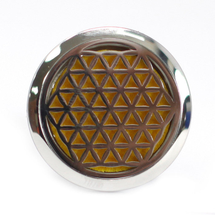 Kit diffuseur pour voiture - Fleur de vie - 30 mm