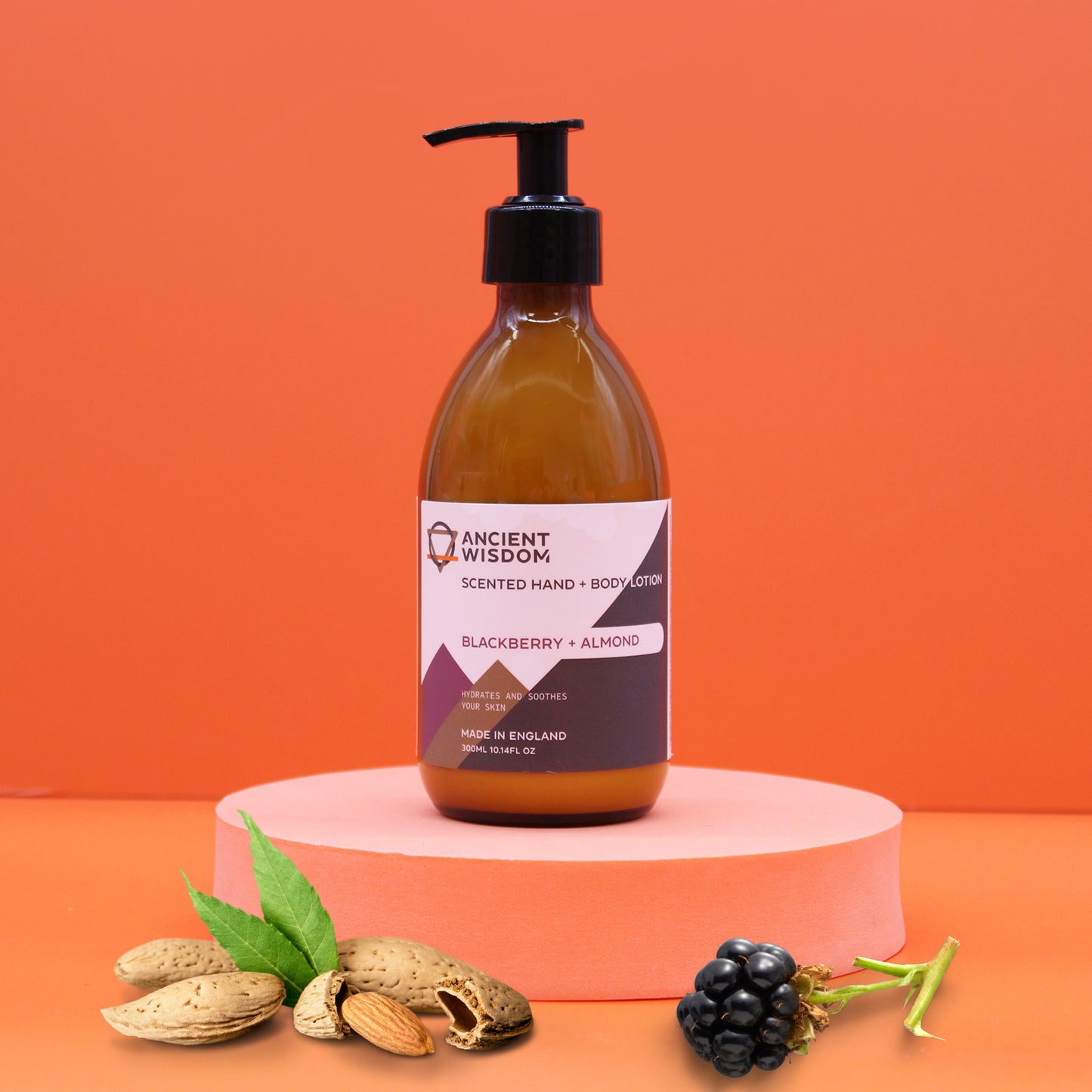 Lotion pour le corps - mûre et amande 300 ml